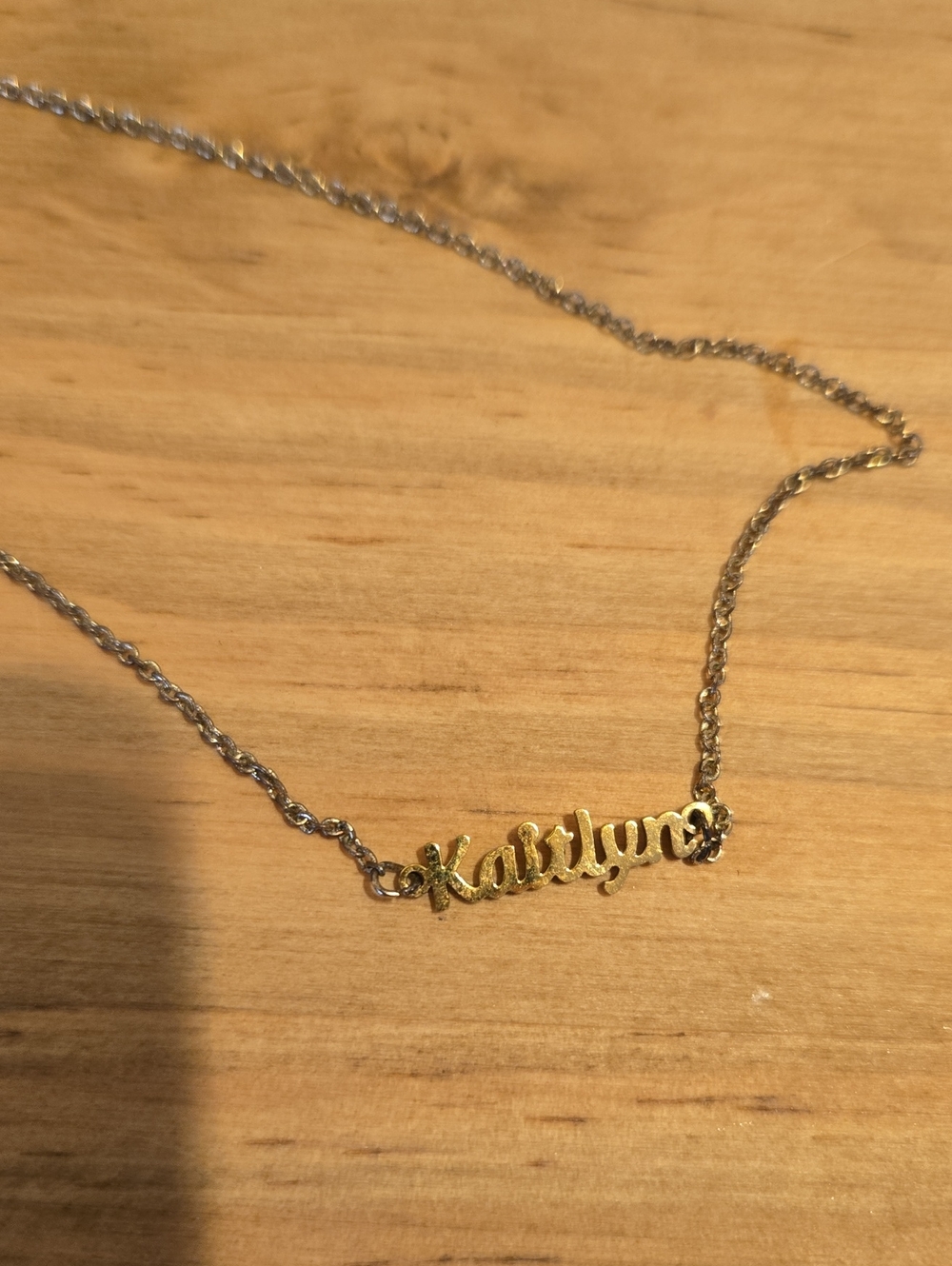 Personalized "Kaitlyn" Gold Name Necklace - Women Jewelry